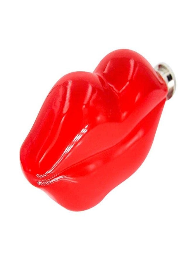 CNFLASK Lips Flask Stainless Steel Lips Shaped Hip Flask (5oz, Red) - Image 4